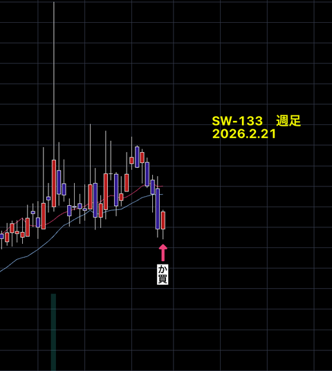 【　SW銘柄　】　　結果報告　　SW-133　　+10.48％　　3営業日
