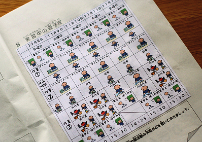校内実習　しおり