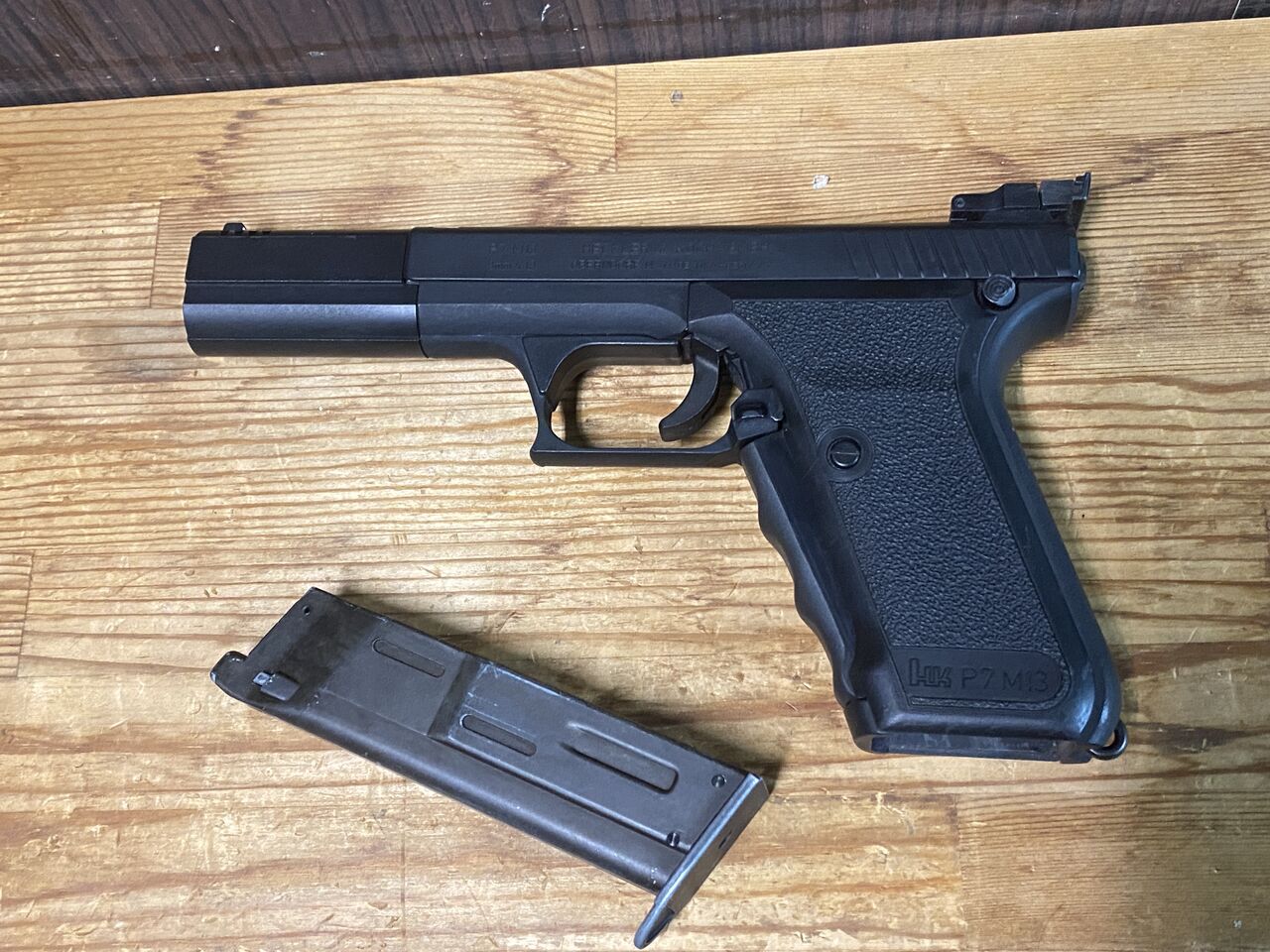 MGC P7M13 GBB Pistol (BK) With Original Box | Octagon Airsoft