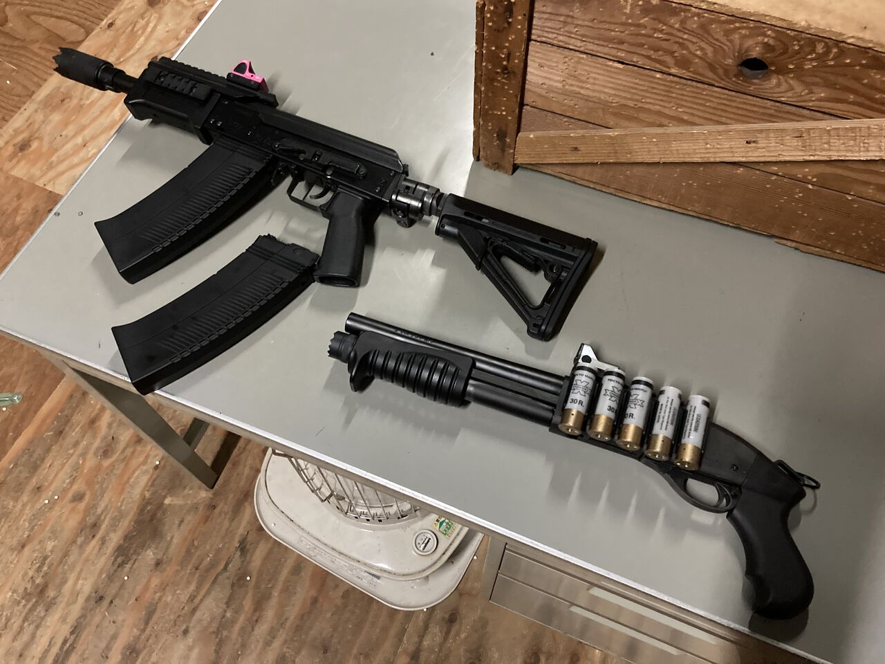 東京マルイ サイガ-12 SBS 登場 : バトルフィールド黒豹