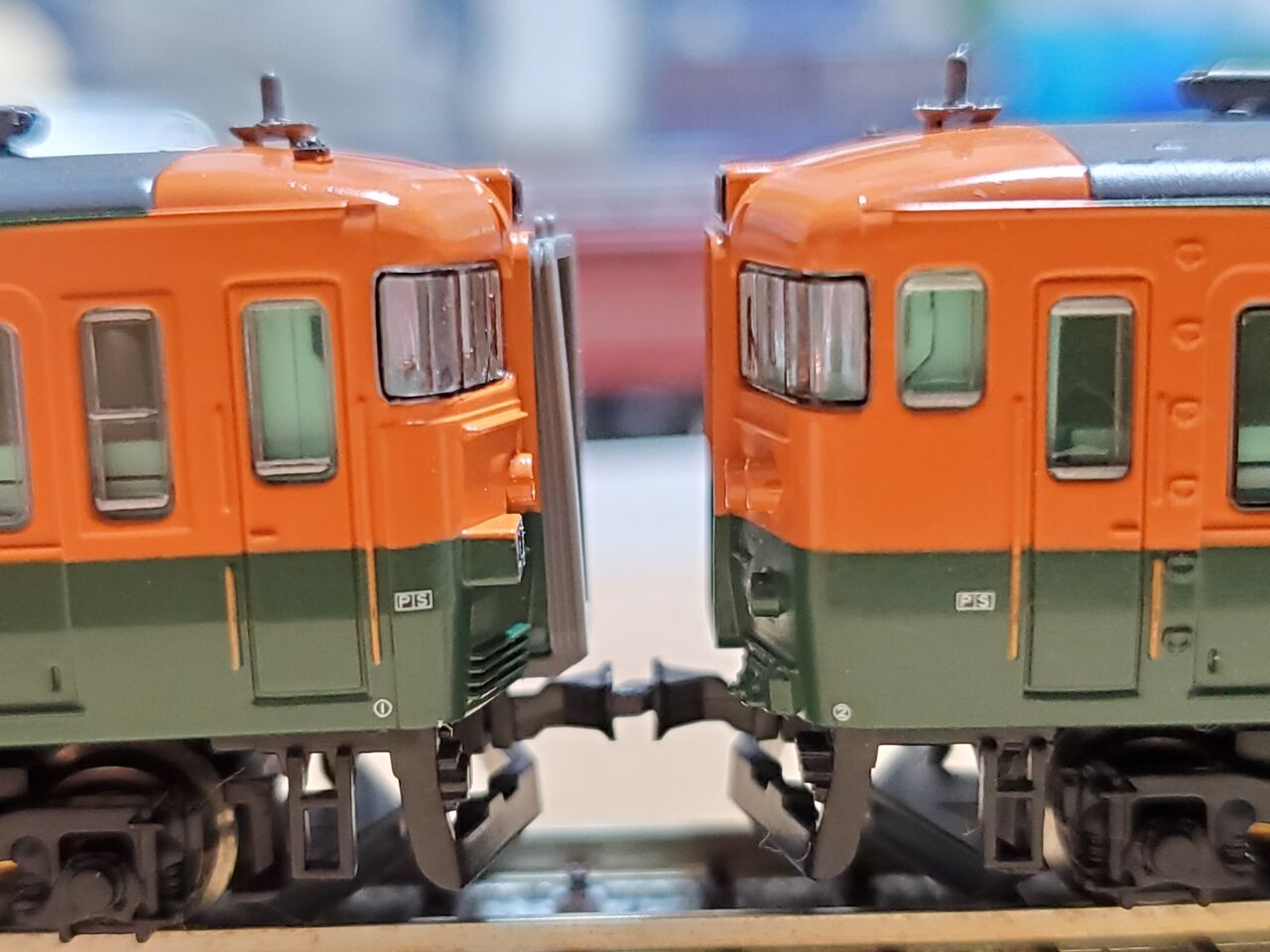 マイクロエースA5380 167系湘南色冷房車 : 餅をするすると飲み込む マイクロエースA5380 167系湘南色冷房車 : 餅をするすると飲み込む