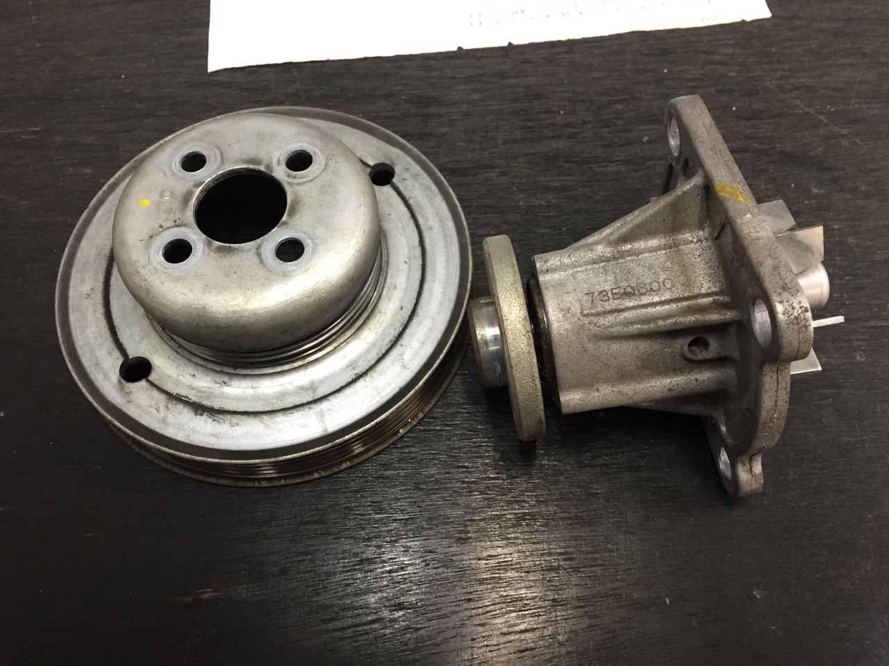 ダイハツムーブ ｌ175ｓ ウォータポンプ交換 なんちゃって整備士日記