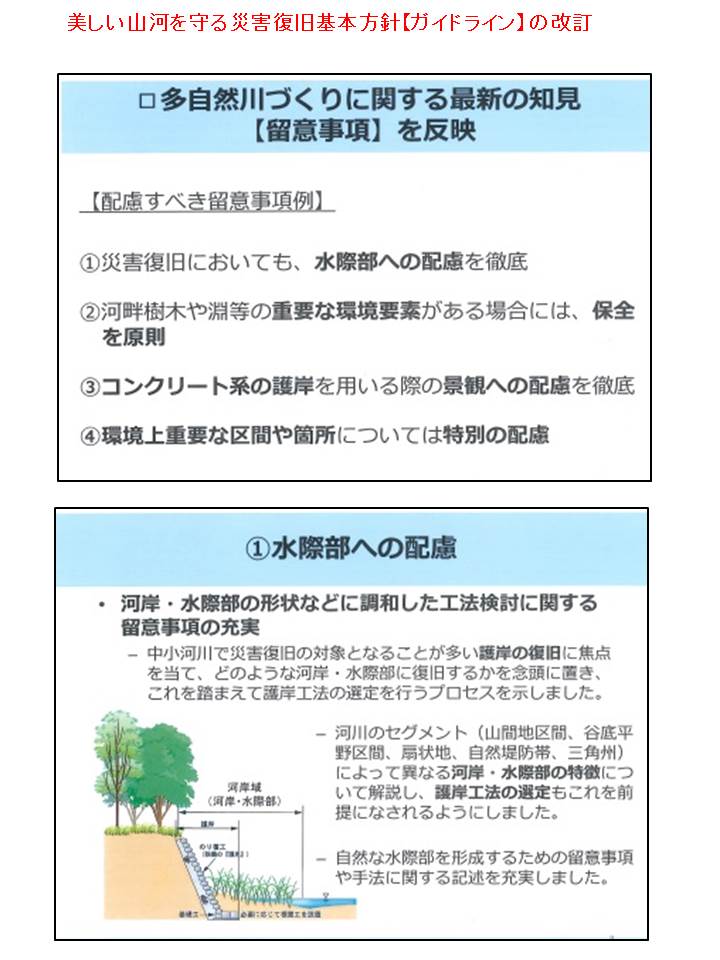 国土交通省 美しい山河を守る災害復旧基本方針 が改定される 佐藤俊明 溶岩が地球環境を救う