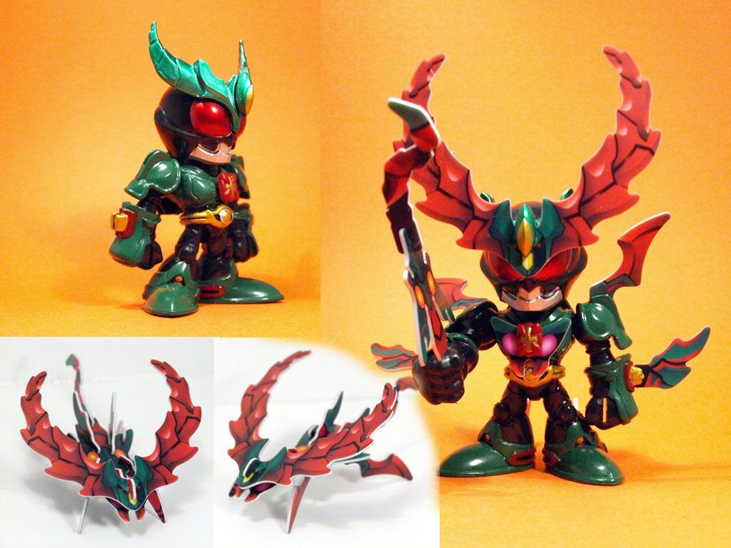 食玩】駈斗戦士仮面ライダーズ クウガ来襲編 仮面ライダーギルス