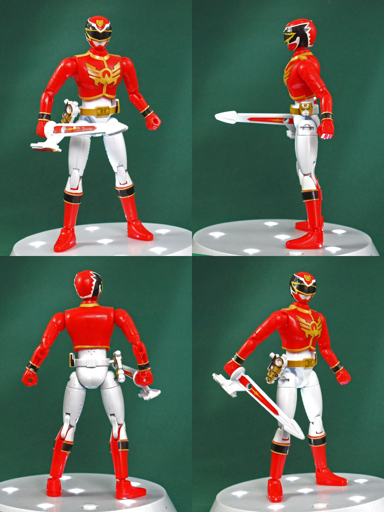 食玩】ゴセイジャー天装！ 3.FAゴセイジャーレッド : さとしの今日のお