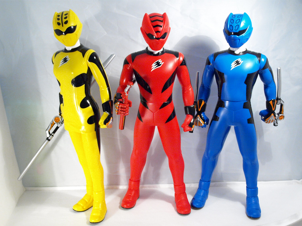 プライズ】獣拳戦隊ゲキレンジャービッグサイズソフビ2 : さとしの