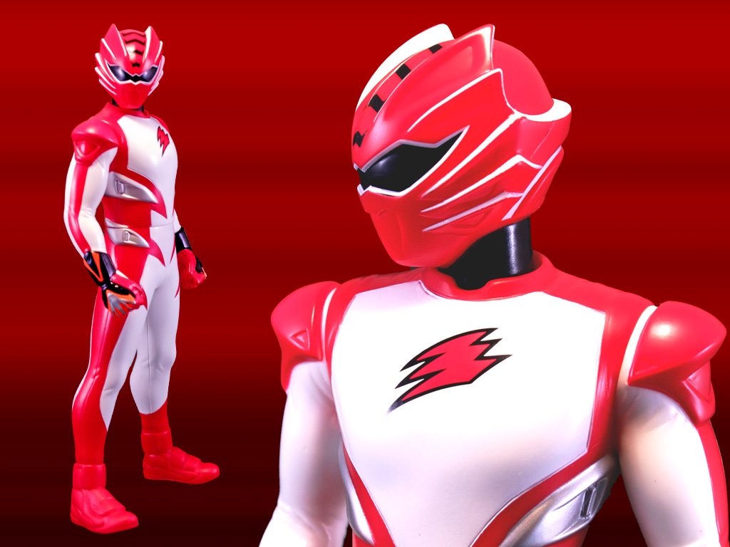 プライズ】獣拳戦隊ゲキレンジャービッグサイズソフビ4 スーパー