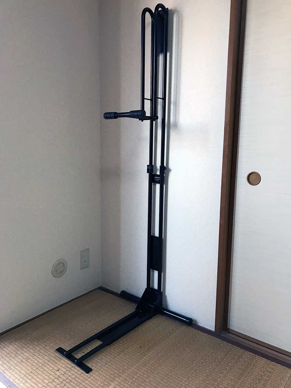 私の自転車の保管 向かい風でも軽やかに