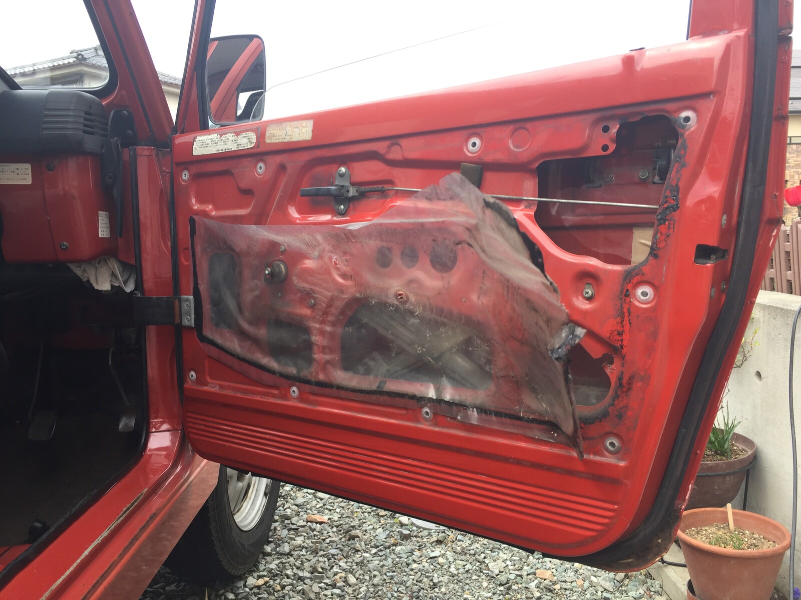 ドア内張りを作る 偶刊サトシオモータースblog