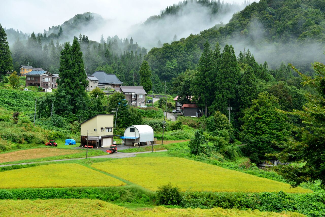 ふるさとの風景・・・棚田の里 : 故郷