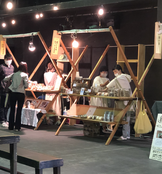 お揃いのブース枠