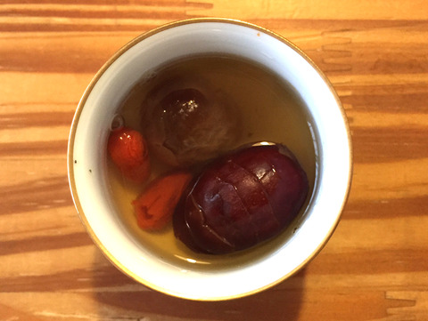 薬膳茶の実