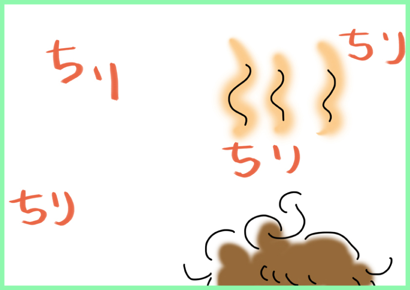 フランダースの夫。と娘(ベルギーで似顔絵☆家族)