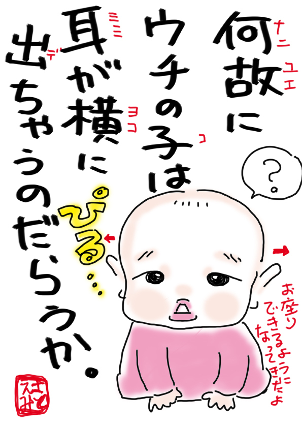 フランダースの夫。と娘(ベルギーで似顔絵☆家族)