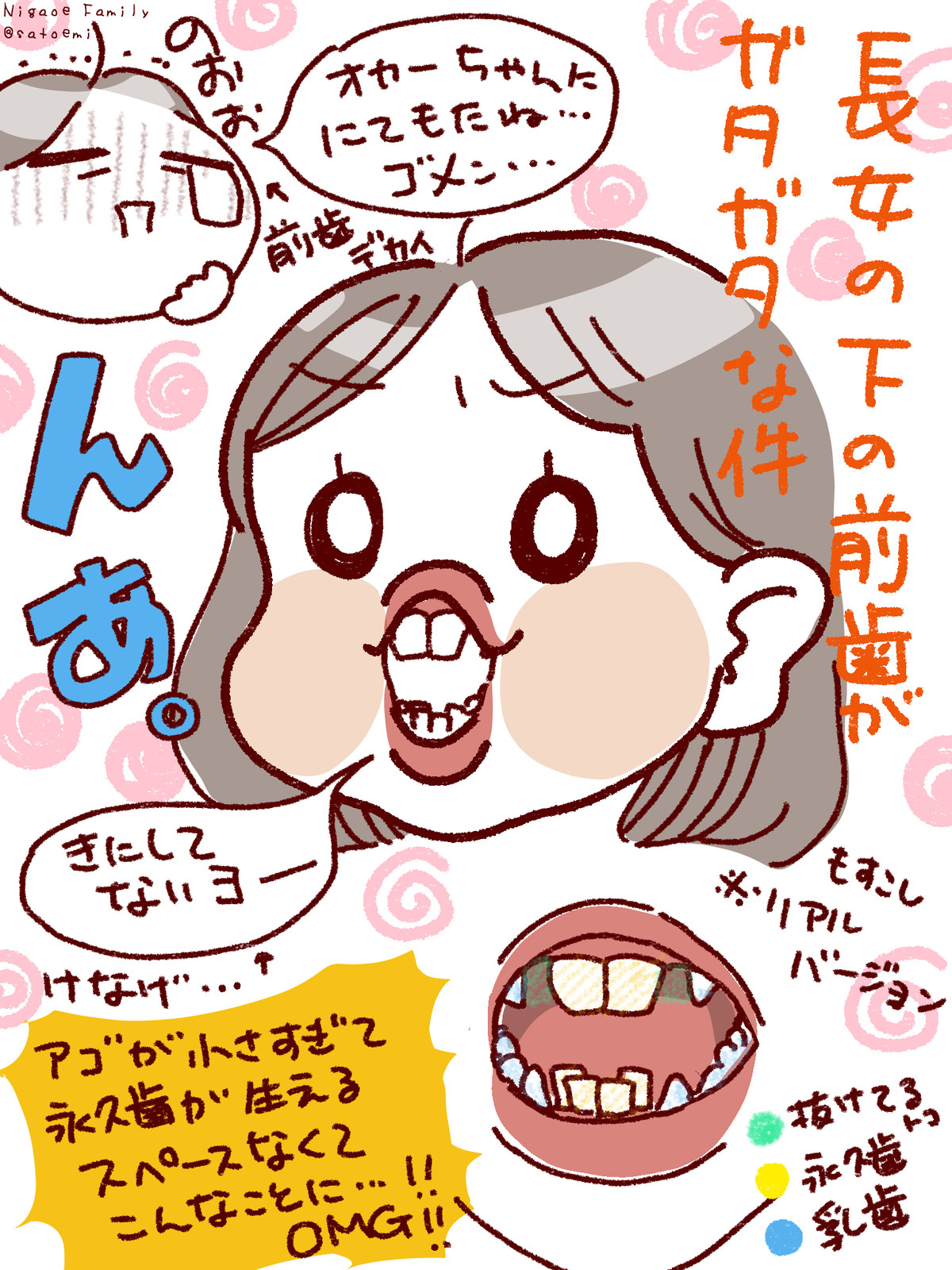 長女の歯並び問題勃発 小顔なあの子の下の歯は さとえみ日記 Powered By ライブドアブログ 長女の歯並び問題勃発 小顔なあの子の下の歯は さとえみ日記 Powered By ライブドアブログ