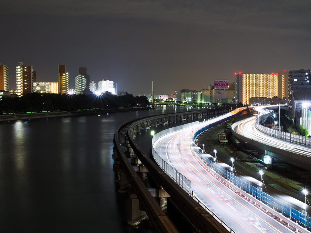 八潮橋 Nightscape 夜景 夕景記録帳 八潮橋 Nightscape 夜景 夕景記録帳