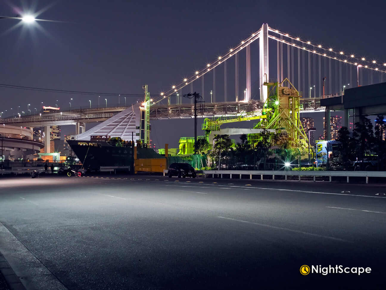 品川埠頭北端 2 Nightscape 夜景 夕景記録帳