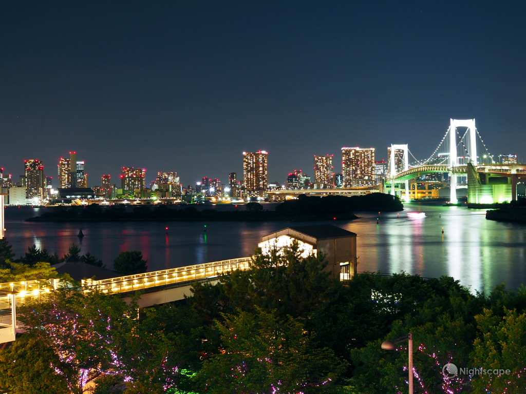 デックス東京ビーチシーサイドデッキ Nightscape 夜景 夕景記録帳