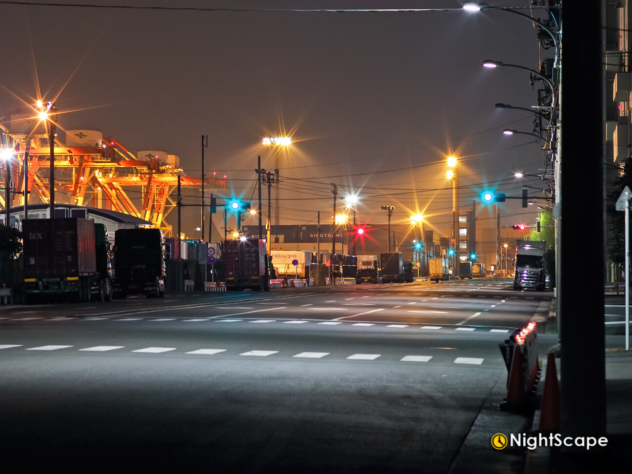 品川埠頭北端 2 Nightscape 夜景 夕景記録帳