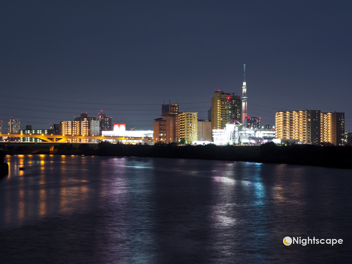 江北橋(2) : NightScape 夜景・夕景記録帳