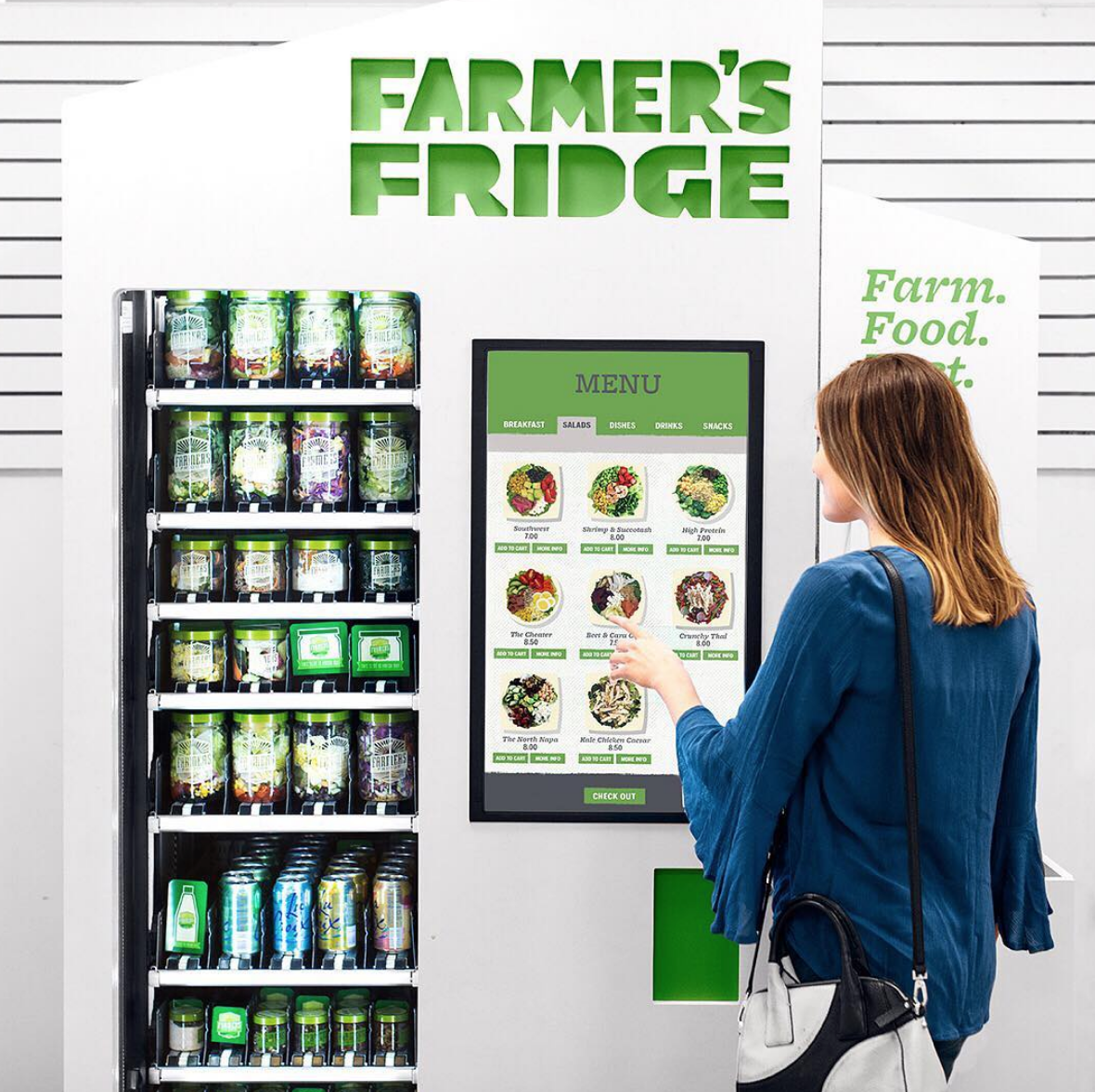 アメリカで今後広がる サラダの自動販売機 Ny で デトックス アメリカで今後広がる サラダの自動販売機 Ny で デトックス