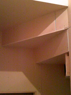 階段廻りの天井 建築職人ですが