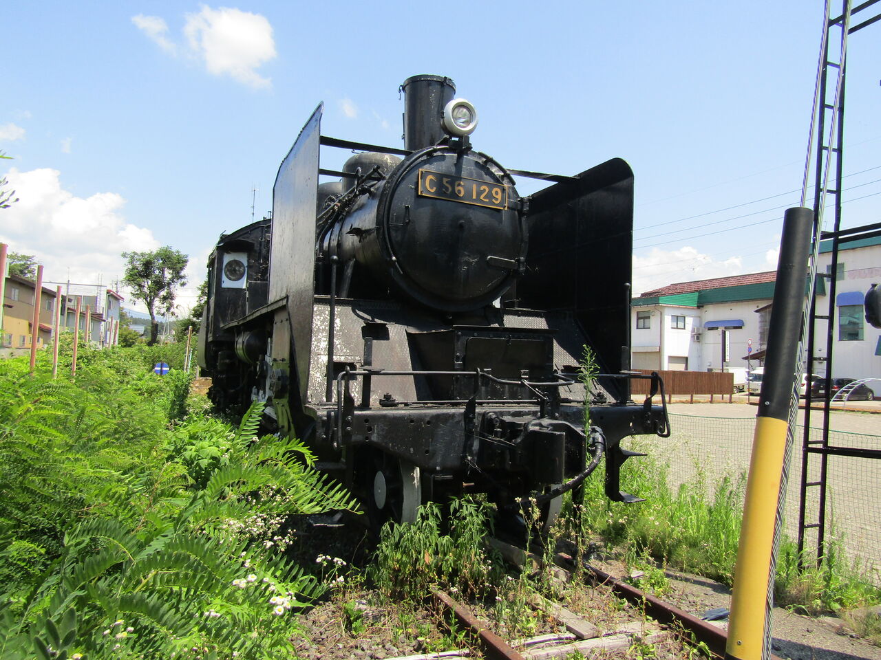 専用　C56 C12 C56 129【長野県飯山市鉄砲町児童公園】 : さとぴーの人生と鉄道保存