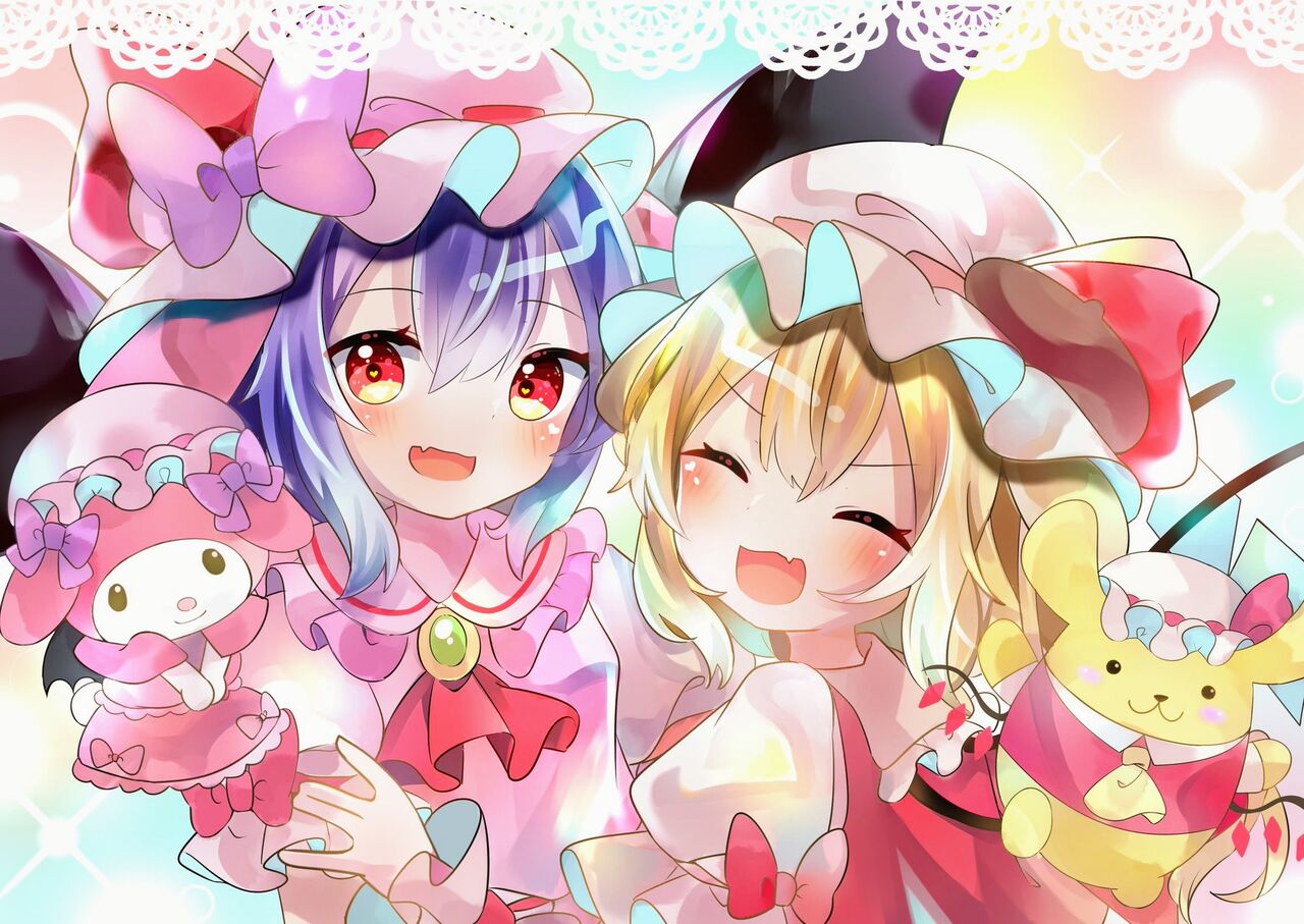 東方 サンリオ姉妹 レミフラ 東方おねえちゃんまとめ