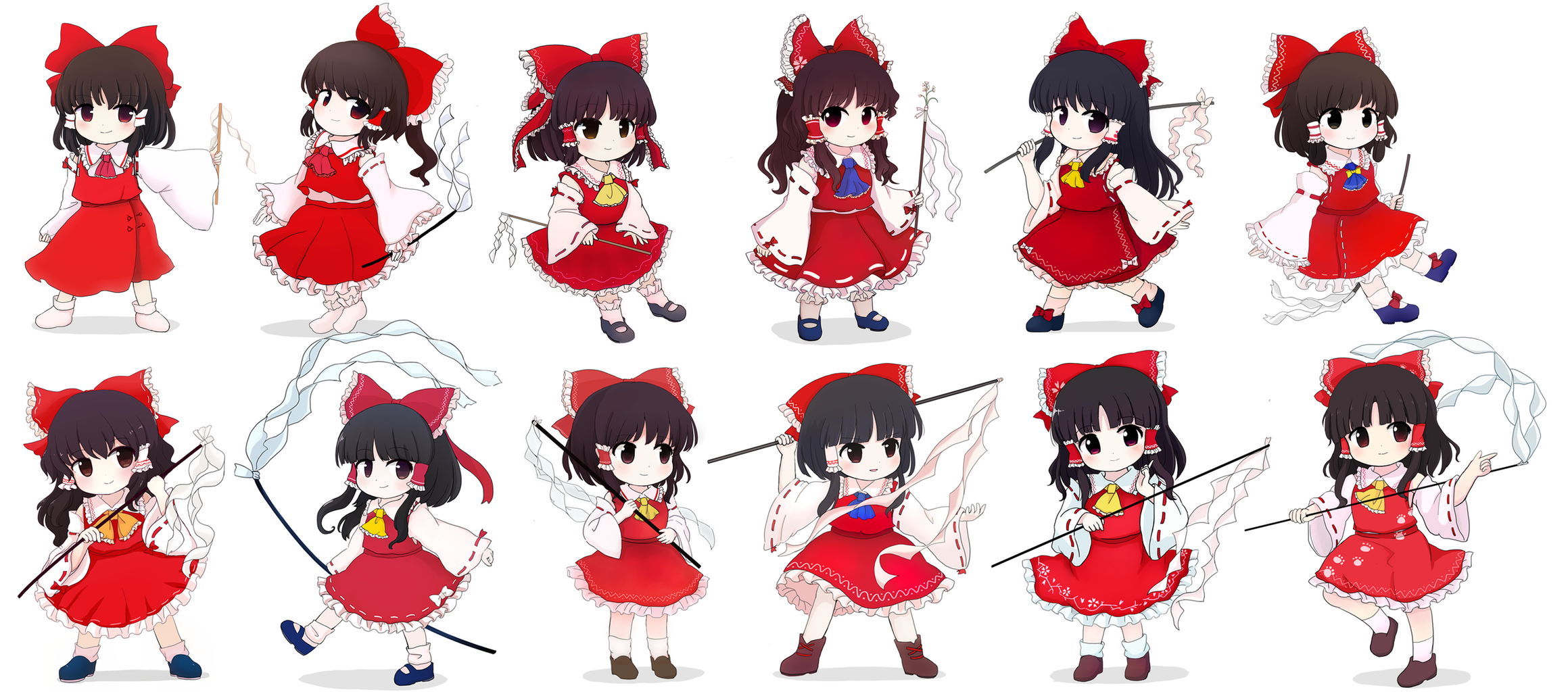 東方 どの霊夢が好き 東方おねえちゃんまとめ