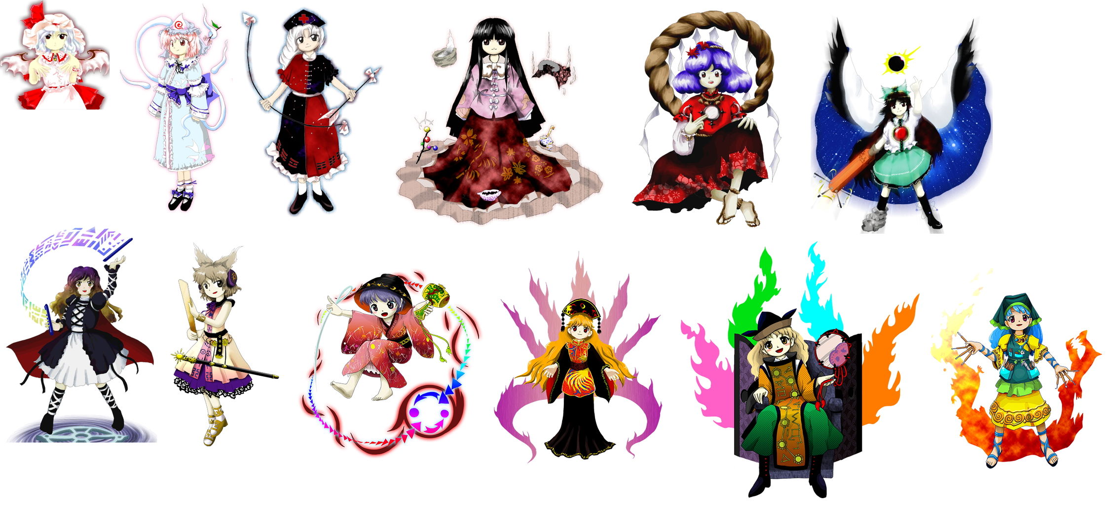 東方 6ボス集合 ネタバレあり 東方おねえちゃんまとめ