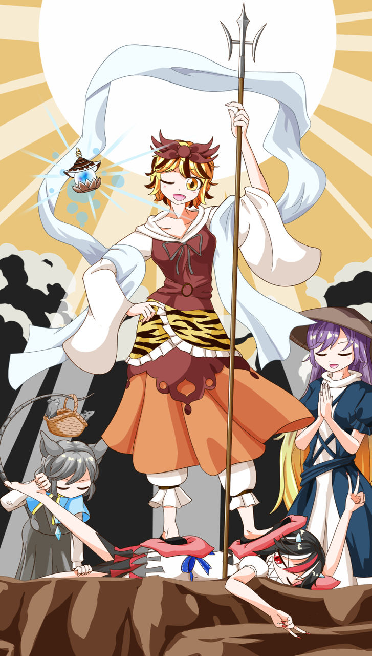 東方 正星こと毘沙門天像コンビ 寅丸星と正邪 東方おねえちゃんまとめ