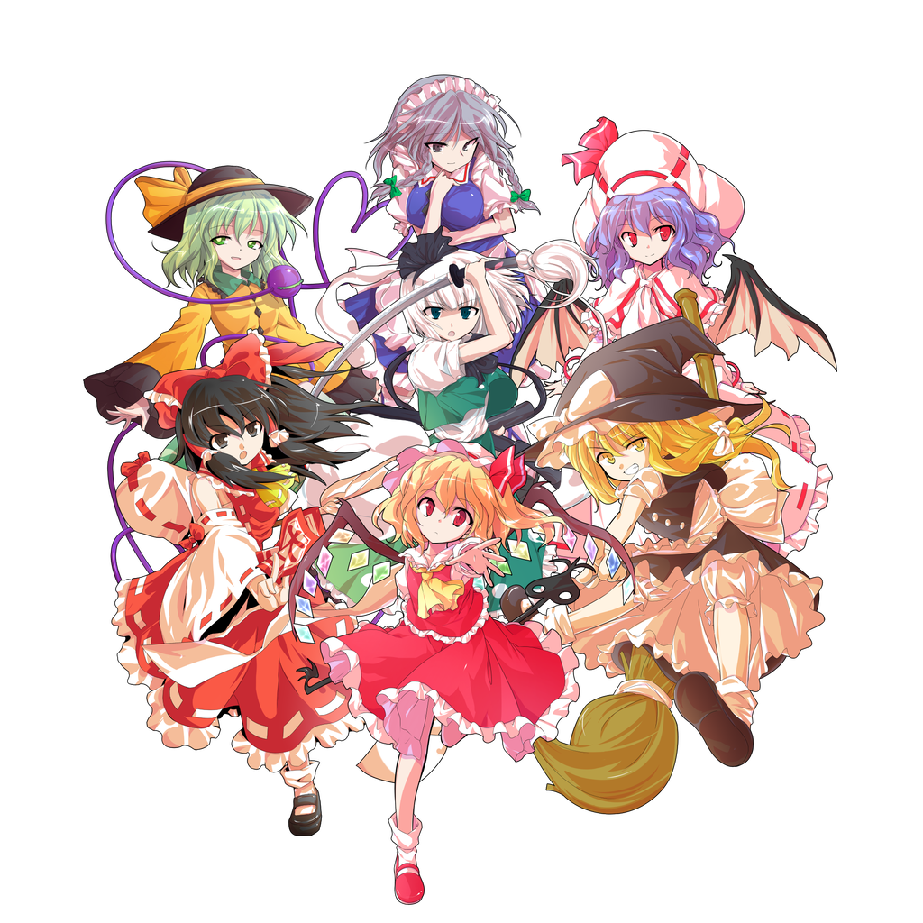 東方 人気投票上位7人に割り込めるキャラ 今後現れるのか 東方おねえちゃんまとめ