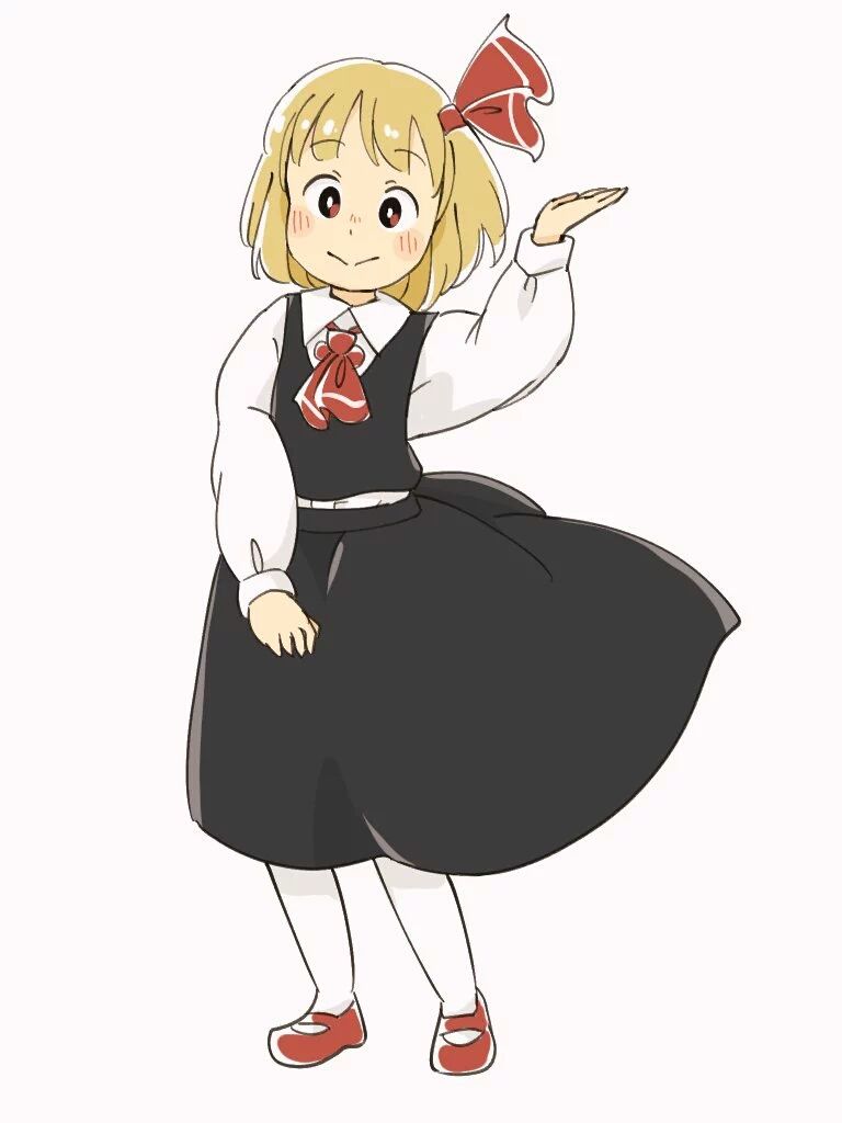 東方 ディマーケイションの片手挙げるルーミア 東方おねえちゃんまとめ