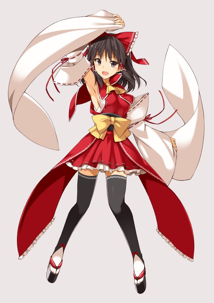 東方 霊夢ニーソ派vs黒タイツ派vs生足派の戦争 東方おねえちゃんまとめ