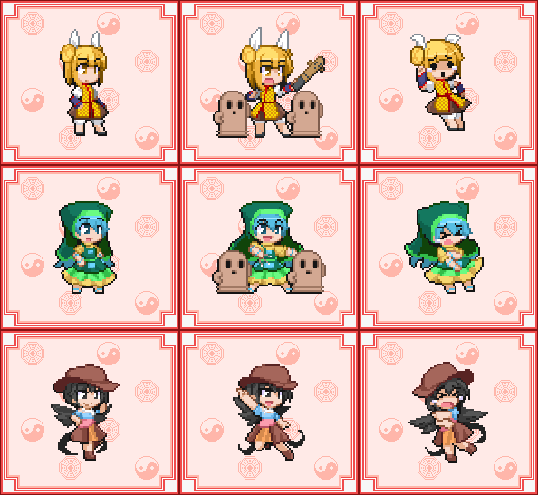 東方 人形演舞の鬼形獣 依神姉妹ドット 東方おねえちゃんまとめ 東方 人形演舞の鬼形獣 依神姉妹ドット 東方おねえちゃんまとめ