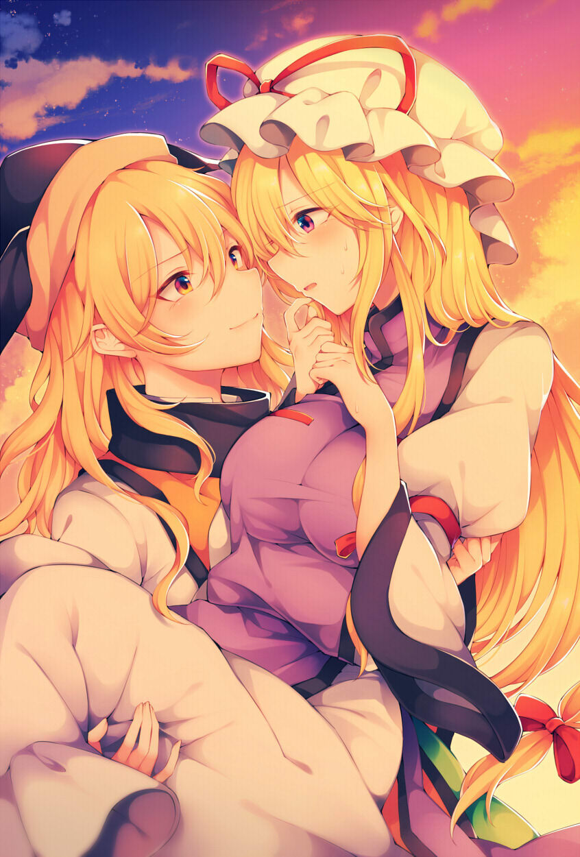 東方 隠岐奈の前で紫がメスの顔するのいいよね 東方おねえちゃんまとめ