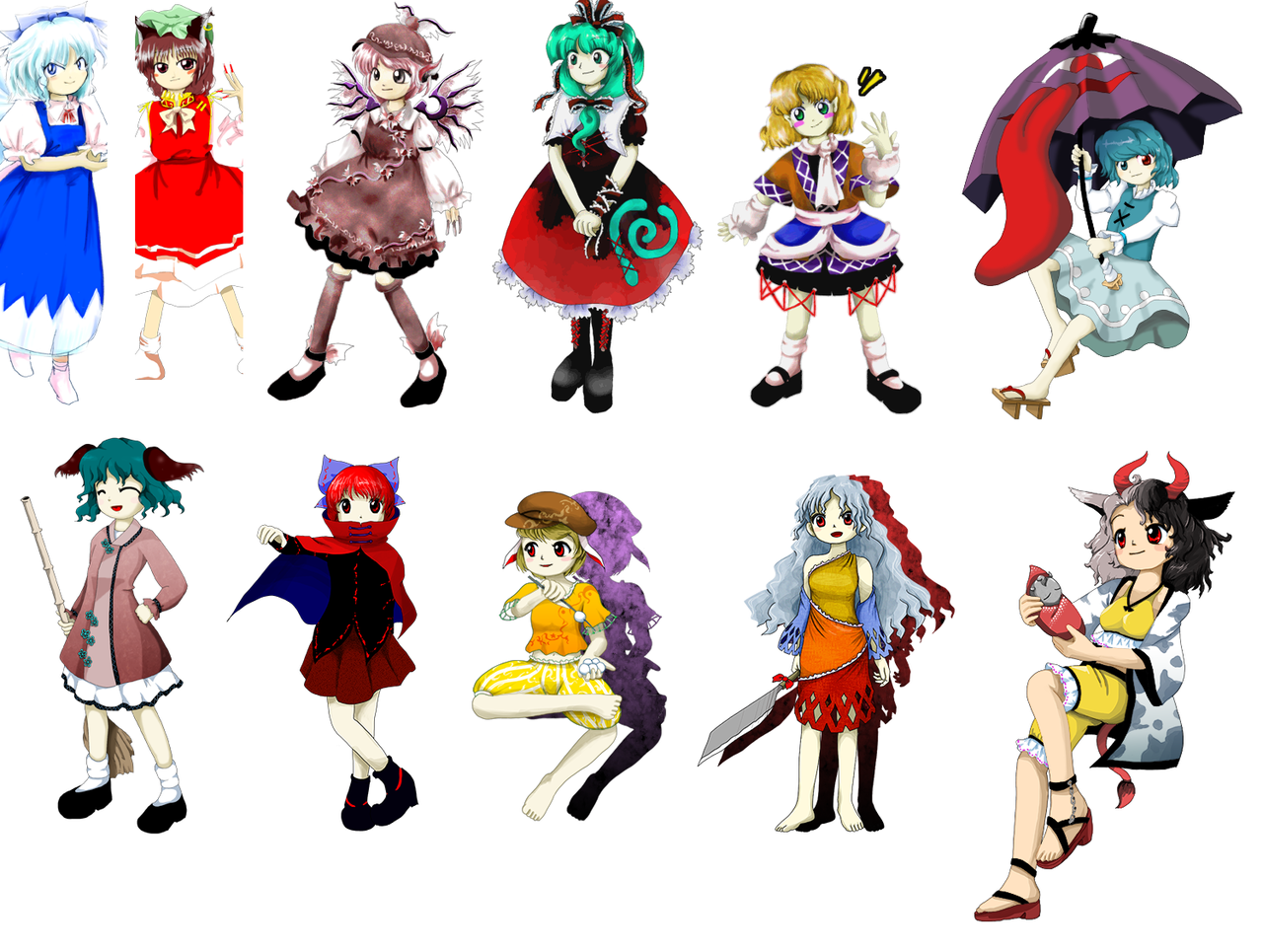 東方 2ボス集合 新キャラあり 東方おねえちゃんまとめ