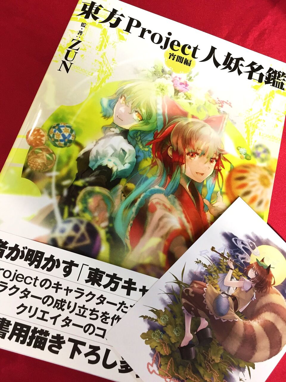 東方 特典まとめ追加 東方project人妖名鑑 宵闇編 表紙公開 東方おねえちゃんまとめ