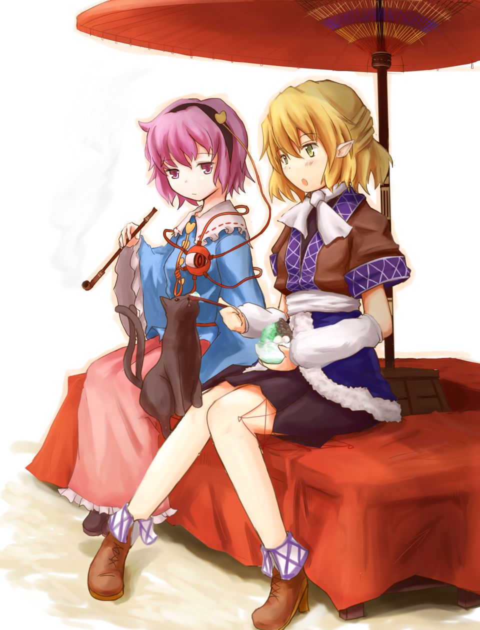 東方 さとりとパルスィがやっていること 東方おねえちゃんまとめ