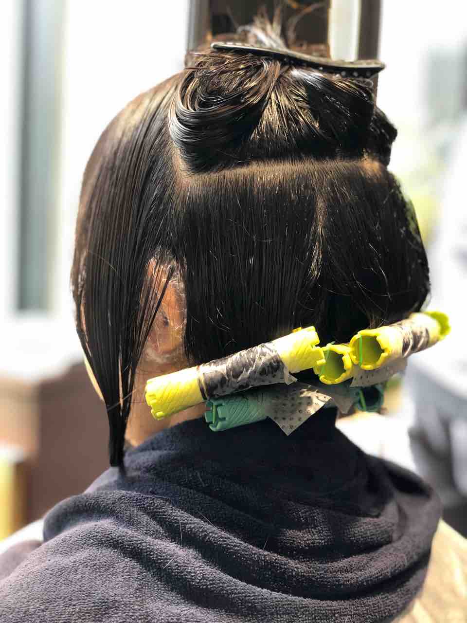 襟足だけの部分パーマで こんなに扱いやすく 土屋サトルのblog 襟足だけの部分パーマで こんなに扱いやすく 土屋サトルのblog
