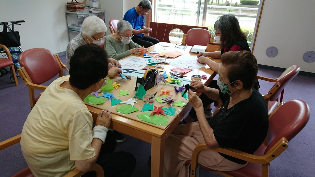 ショートステイ企画 納涼祭に変わる縁日イベントの開催 10月5日 社会福祉法人清琉会