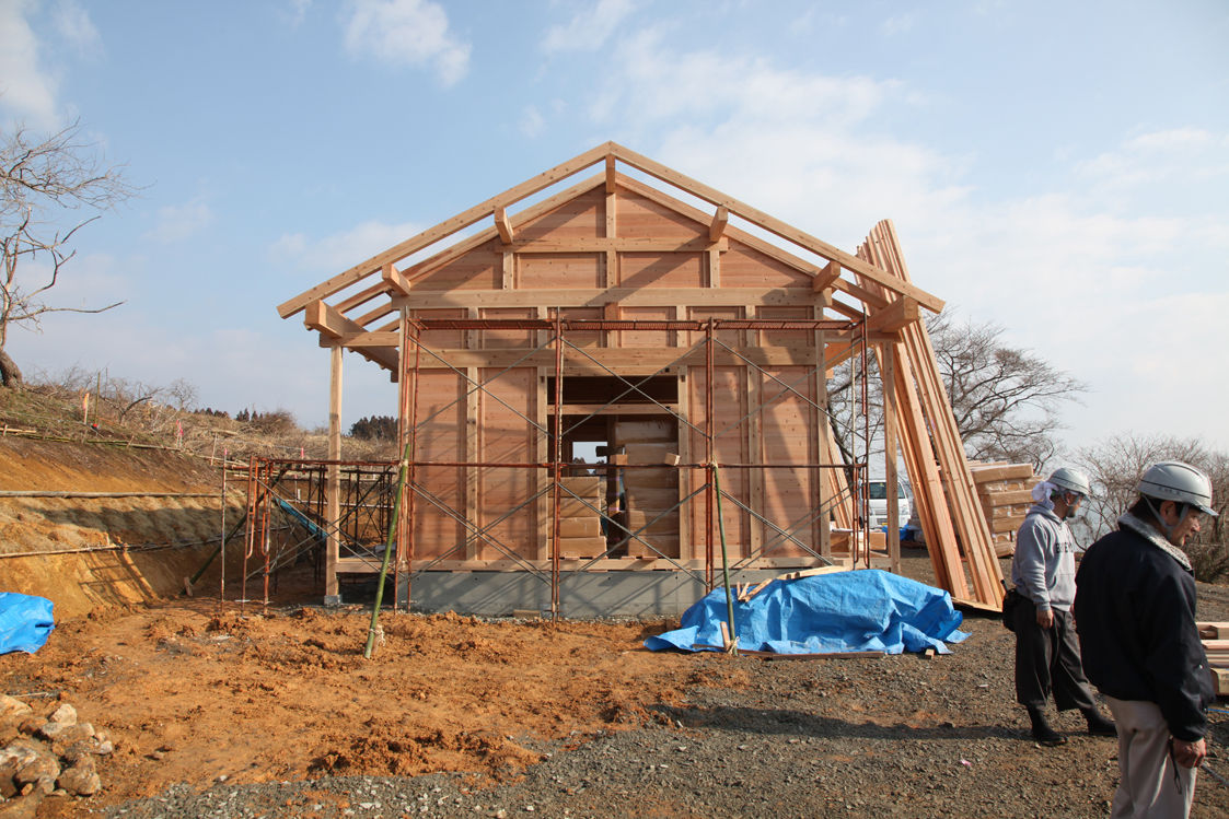 次世代板倉構法実証実験 里山通信