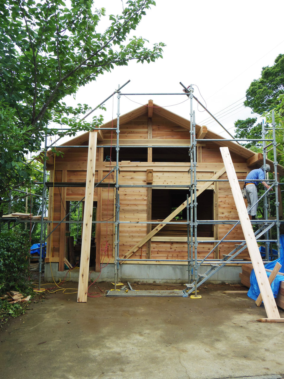 板倉の家完成見学会 里山通信