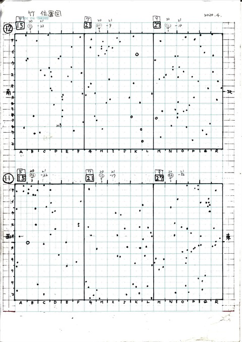 竹・筍調査区画位置図 (2)