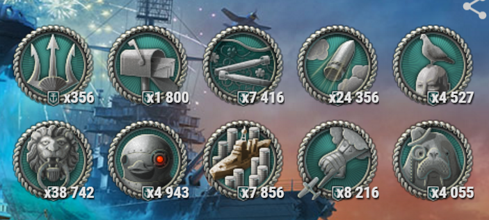考察 Wows1周年イベント勲章について さつきのwowsブログ