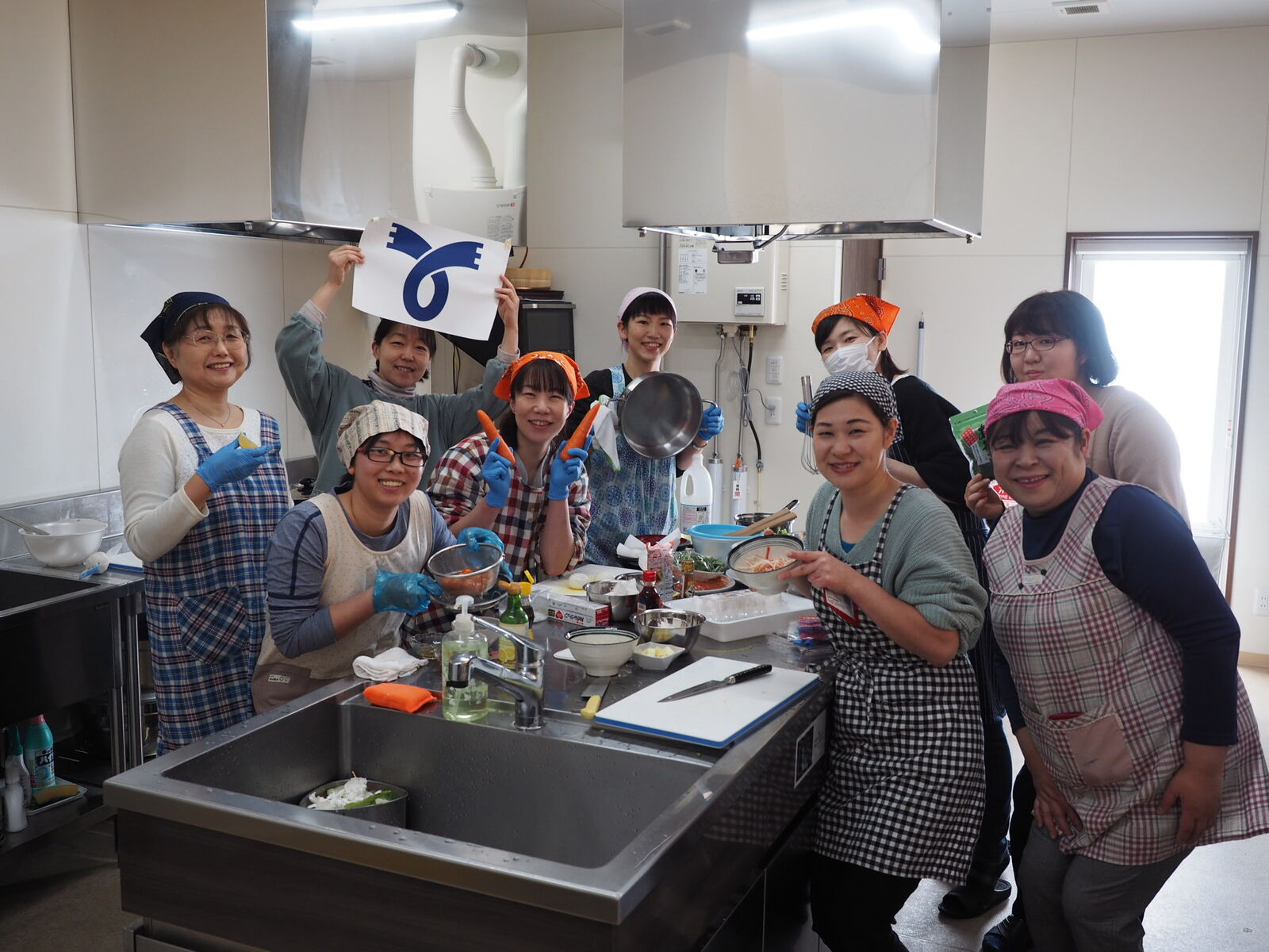 旭川福祉専門学校介護福祉科外国人留学生を囲んでの食事会 社会福祉法人 さつき会