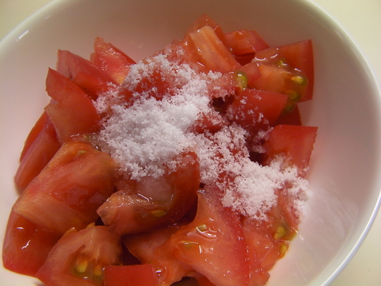 砂糖漬けトマトのパフェ 彩月satsukiの料理帖