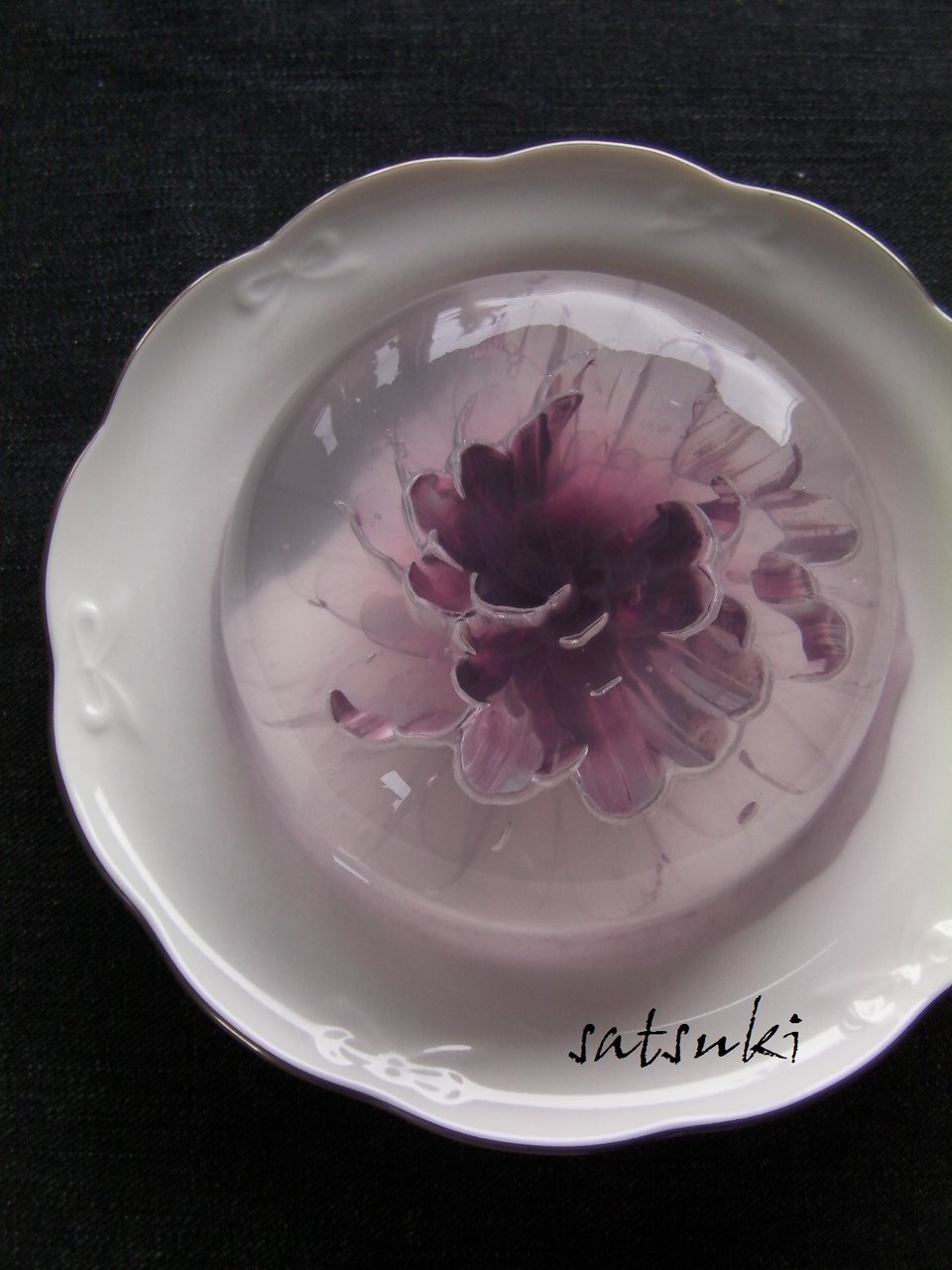 母の日 お花の水信玄餅 彩月satsukiの料理帖