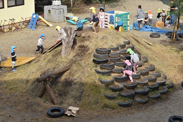 今日の異年齢児gさん さつきヶ丘保育園