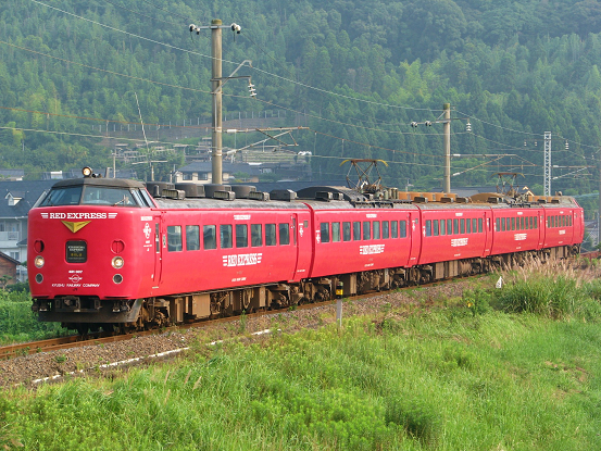 485系 RED EXPRESS Dk16編成 : 鹿児島人の鉄道写真館 in 愛知